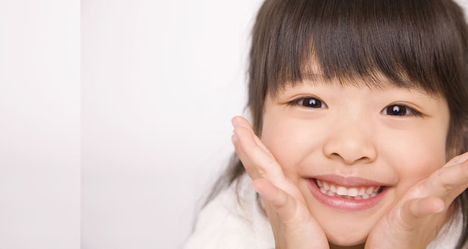 お子様の健やかな<br>成長を促す矯正治療