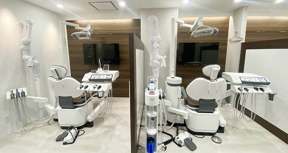 先進設備を導入し最適で快適な診療を実施